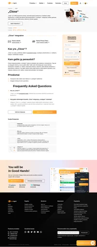 Glaudi integracija leidžia valdyti santykius su klientais iš tiesiai „LiveAgent“. Tiesiog integruokite ją per „Zapier“ ir pradėkite naudotis privalumais.