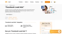 "Facebook lead ads" integracija jums leidžia stebėti savo potencialius ir esamus klientus iš LiveAgent. Paprasčiausiai integruokite naudodami "Zapier" ir pradėkite gauti naudą.