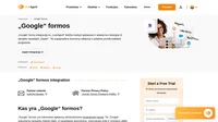 „Google“ formų integravimas leidžia lengvai jas valdyti naudojant „LiveAgent“. Tiesiog integruokite jas per „Zapier“ ir mėgaukitės gaunama nauda.