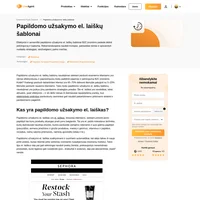 Pasinaudokite mūsų aukštos konvertacijos grožio produktų, greitai gendančių prekių ir kt. papildomo užsakymo el. laiškų šablonais.