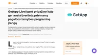 Sužinokite, kodėl LiveAgent yra pripažinta geriausia įperkama pagalbos tarnybos programine įranga, siūlanti galingas funkcijas ir puikias vartotojų apžvalgas.