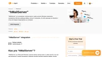 "hMailServer" yra populiarua ie visiems nemokamai suteikiamas el. pašto serveris. Jis labiausiai tinkamas didelėms įstaigoms ir bendrovėms.