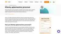 Klientų aptarnavimo procesas yra taisyklių ir standartinių veiklos procedūrų sistema, užtikrinanti efektyvų rūpinimąsi klientais.
