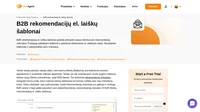 Naudokitės mūsų B2B rekomendacijų el. laiškų šablonai, kad gautumėte rekomendacijas iš savo geriausių klientų ir didžiausių fanų. Nukopijuokite, įklijuokite ir iš karto patobulinkite!