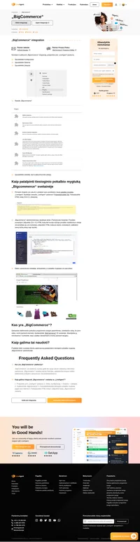 Suteikite puikų klientų aptarnavimą „Bigcommerce“ parduotuvėje patalpinę tiesioginio pokalbio mygtuką. Šis elektroninės prekybos programinės įrangos sprendimas suteikia jums tai, ko jums reikia. Išbandykite.