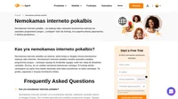 Nemokamas interneto pokalbis yra sistema, skirta dviejų ar daugiau žmonių bendravimui realiuoju laiku internetu. Tam nereikia specialios pokalbių programinės įrangos.