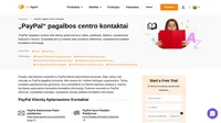Kaip susisiekti su „PayPal“ klientų aptarnavimo tarnyba el. paštu, tiesioginiu pokalbiu internete, telefonu, socialiniuose tinkluose ir savitarnoje.