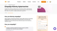Sužinokite apie empatiją klientų aptarnavime ir būdus, kaip pagerinti savo klientų aptarnavimą / pagalbą įterpiant empatiškus teiginius.