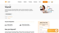 Voyced yra Europos VoIP paslaugų teikėjas, veikiantis daugiau nei 165 šalyse visame pasaulyje. Sužinokite daugiau apie „Voyced“ integraciją LiveAgent platformoje.