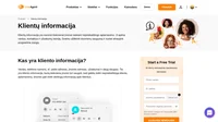 Norint teikti geresnę pagalbą, būtina turėti daugiau informacijos apie klientus. Sužinokite daugiau apie klientų informaciją.