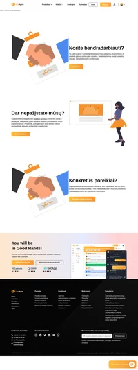 Susisiekite su mūsų pardavimų viceprezidentu ir aptarkite galimus partnerystės variantus. Naudokite žemiau esantį kontaktinį mygtuką, kad parašytumėte jam tiesiogiai.