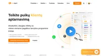 Puikus klientų aptarnavimas prasideda nuo pažangesnės aptarnavimo komandos programinės įrangos. Susipažinkite su LiveAgent privalumais ir pradėkite ja naudotis vos po keleto minučių.