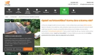 Odborníci na technológie z oblasti solárnej energie. Kompletné dodanie fotovoltaickej elektrárne. Cenovo dostupná fotovoltaika a moderné solárne panely.