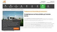 Predpríprava na fotovoltaiku alebo súčasné požiadavky na energetickú hospodárnosť budov smerujú ľudí, aby uvažovali ako ich naplniť. Jednou z možností je aj montáž solárnych systémov. Avšak väčšina z nich si požiadavku na predprípravu fotovoltaickej elektrárne nechá na poslednú chvíľu.