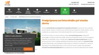 Predpríprava na fotovoltaiku alebo súčasné požiadavky na energetickú hospodárnosť budov smerujú ľudí, aby uvažovali ako ich naplniť. Jednou z možností je aj montáž solárnych systémov. Avšak väčšina z nich si požiadavku na predprípravu fotovoltaickej elektrárne nechá na poslednú chvíľu.