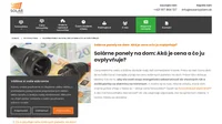 Odborníci na technológie z oblasti solárnej energie. Kompletné dodanie fotovoltaickej elektrárne. Cenovo dostupná fotovoltaika a moderné solárne panely.