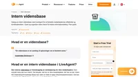 LiveAgent er en helpdesk-løsning, der også tilbyder en vidensbase. Lær mere om den interne vidensbase og få en gratis prøveversion.