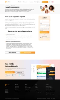 En happiness report er en rapport genereret af virksomheden, som viser, hvor glade kunderne er med deres produkter og tjenester. Tjek for mere.