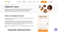 En happiness report er en rapport genereret af virksomheden, som viser, hvor glade kunderne er med deres produkter og tjenester. Tjek for mere.