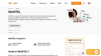 MultiTEL er en VoIP-udbyder, der tilbyder globale telefonnumre, masser af nyttige funktioner og analytiske værktøjer til opkald og tekstbeskeder.