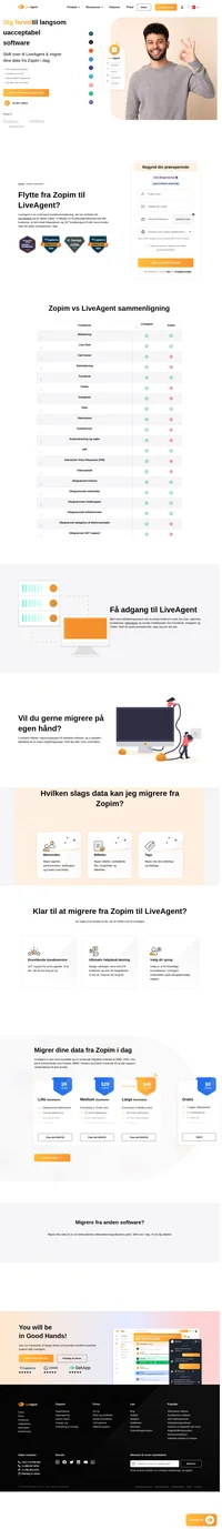 Liveagent arbejder i øjeblikket på et zopim migration plugin. Liveagent er den mest anmeldte og #1-vurderede helpdesk-software til smb i 2019 og 2020. Tilslut dig virksomheder som Huawei, BMW, Yamaha, o2 og Oxford University.