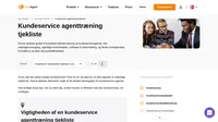 Den bedste kundeservice er den, der klarer det hele. Sørg for, at dit personale er klar til hvad som helst med vores kundeservice agenttræning tjekliste.