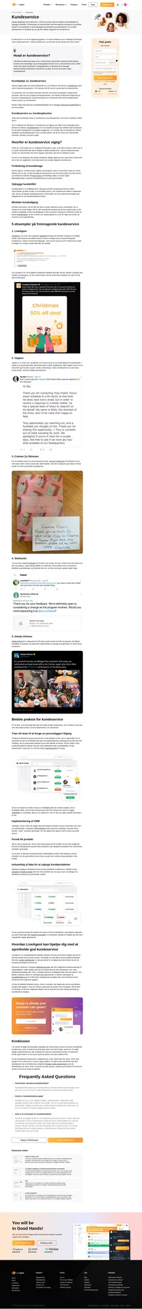 Udvid din viden om kundeservice med vores omfattende artikel. Lær om dens definition og bliv inspireret af praktiske eksempler.