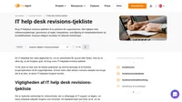 Sørg for, at din IT-helpdesk-revision er så grundig og omfattende som muligt. Udfyld denne IT-helpdesk-revisions-tjekliste for en perfekt evalueringsproces.