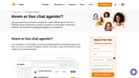 Live chat agenter er medarbejdere, der besvarer kundespørgsmål og forespørgsler gennem Live chat. De svarer kunderne i realtid.
