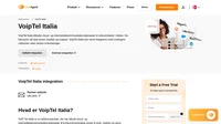 VoipTel Italia kan nu problemfrit forbindes med dit LiveAgents callcenter uden at det koster dig ekstra. Se hvordan du gør det her.