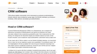 Se fordelene ved CRM-software, og lær, hvordan det kan hjælpe din virksomhed med at forbedre kunderelationer, spore kundeemner og øge salget.