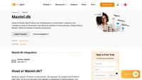 Hvis du vil integrere LiveAgent og Maxtel.dk, kan du gøre det med det samme. Du kan se hvordan i denne hurtige guide.