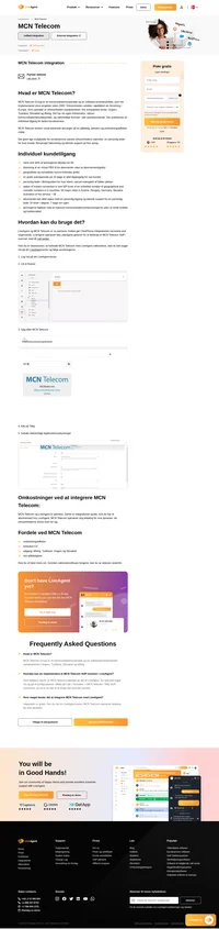 Dit MCN Telecom VoIP-nummer kan nu nemt integreres i LiveAgents callcenter ved at følge disse enkle trin.