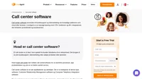 Call center software yder support, sælger produkter og håndterer telemarketing. Der er to typer - CRM-software og computertelefoni-integrationssoftware.