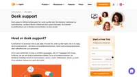 Desk support håndterer forskellige former for kommunikation, såsom e-mails, chatbeskeder, tweets og andre. Noget helpdesk-software kan også være gratis.
