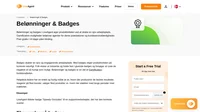 Lav en sjov arbejdsplads, og beløn dine agenter med Belønninger og Badges for opgaver eller handlinger, de udfører. Få dem alle, men pas på de negative!