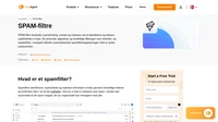 Tag dig af uopfordrede e-mails med SPAM-filtre. SPAM-filtre holder din indbakke ren og sikker mod hackere og malware.