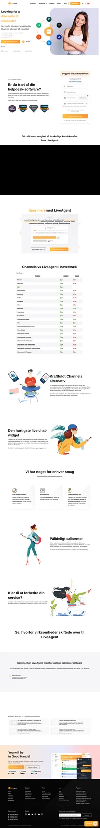 Du skal ikke gå i panik over at finde et alternativ til Channels. Kig på LiveAgent og dets omnichannel-support, værktøjer og funktioner.