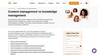 Lær de vigtigste forskelle mellem content management og knowledge management, og hvordan du implementerer dem i din marketingstrategi.