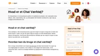 Den hurtigste måde, hvorpå du kan yde support til dine kunder, er at være i kontakt via live chat. Live chat værktøj giver kundeservice i realtid.