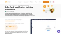 Interesseret i at tilføje gamification til din kundesupport? Læs vores anmeldelse af Zoho Desk Gamification og se, om dette værktøj opfylder dine behov.