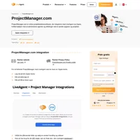 Administrer dine agenter med ProjectManager-integration til LiveAgent. Planlæg, spor og samarbejd uden at forlade din helpdesk-software.