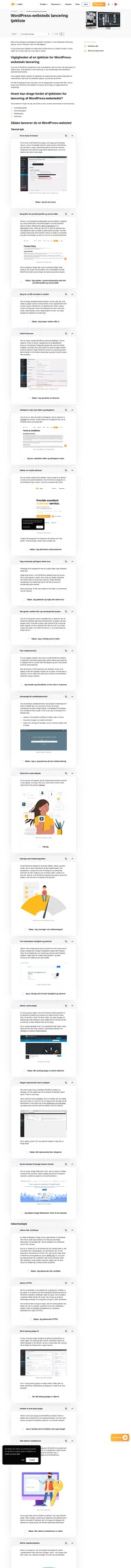 Vores WordPress websteds lancering hjælper med at forberede dit projekt på vækst uden unødvendige fejl. Den ultimative punkt-for-punkt guide.