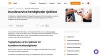 Hvilken slags person skal du være for at arbejde i kundeservice? Hvilke færdigheder skal du have? Brug denne tjekliste for kundeservice færdigheder for at se, om du er klar til dette job.