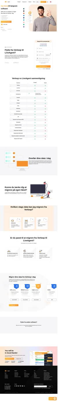 Liveagent-migrering arbejder i øjeblikket på et migrations-plugin. Liveagent er den mest anmeldte og #1-vurderede helpdesk-software til smb i 2019 og 2020. Slut dig til virksomheder som Huawei, bmw, yamaha, o2 og Oxford University for at yde support i verdensklasse.