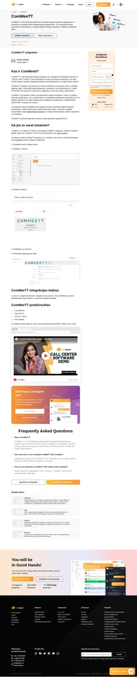 ComMeeTT VoIP numura izmantošana mūsu LiveAgent risinājumā nekad vēl nav bijusi tik viegla. Lai uzzinātu vairāk, izlasiet mūsu rakstu.