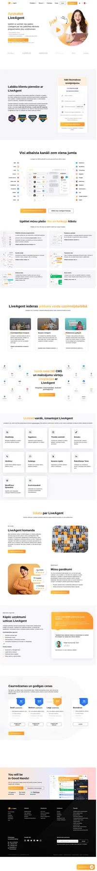 Apskatiet LiveAgent un atklājiet visus apbrīnojamos rīkus un funkcijas mūsu daudzkanālu palīdzības dienesta lietotnē. Izmēģiniet to jau šodien un uzlabojiet savu klientu apkalpošanu.