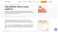 Apskatiet mūsu e-pasta sagataves, lai reklamētu ārēji publicētus rakstus, kas ir saistīti ar jūsu vietni. Gūstiet vairāk skatījumu ar šo vienkāršo padomu palīdzību!