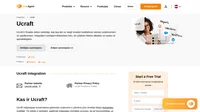 Izveidojiet apbrīnojamas biznesa vietnes un tiešsaistes veikalus, izmantojot Ucraft vienkāršo un jaudīgo velc-un-nomet sistēmu.