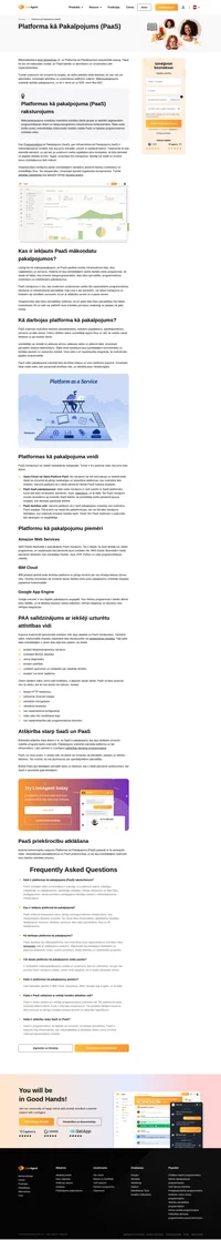 Uzziniet vairāk par platformu kā pakalpojumu — PaaS. Izprotiet to padziļināti, izmantojot skaidrojumus no profesionāļiem.